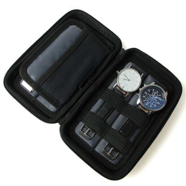 1pc Watchband Case Convenient Useful Practical Watch Band Pouch Watch Strap Box Watchband Box for Travel Home Daily Use