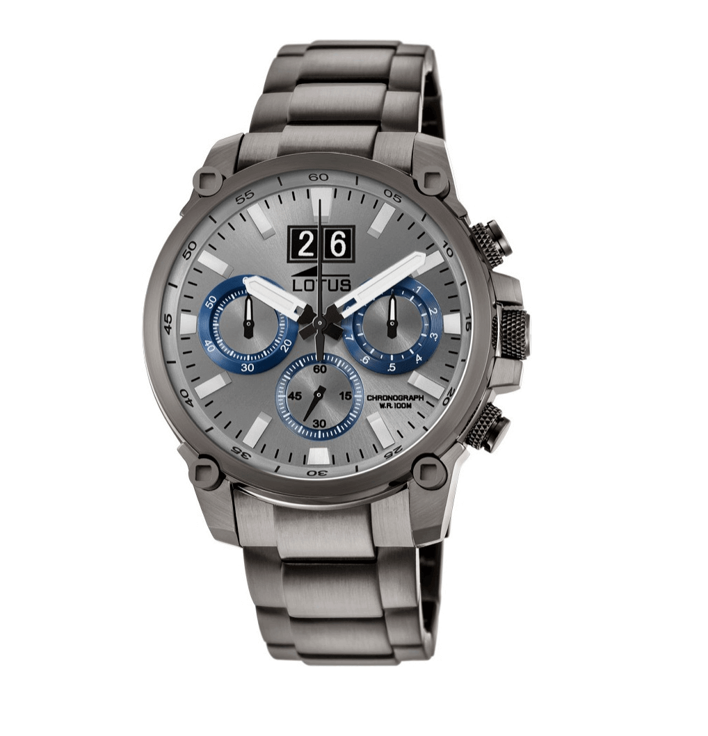 Lotus, Wristwatches, Chronograph (Analogue wristwatch, 45mm)
