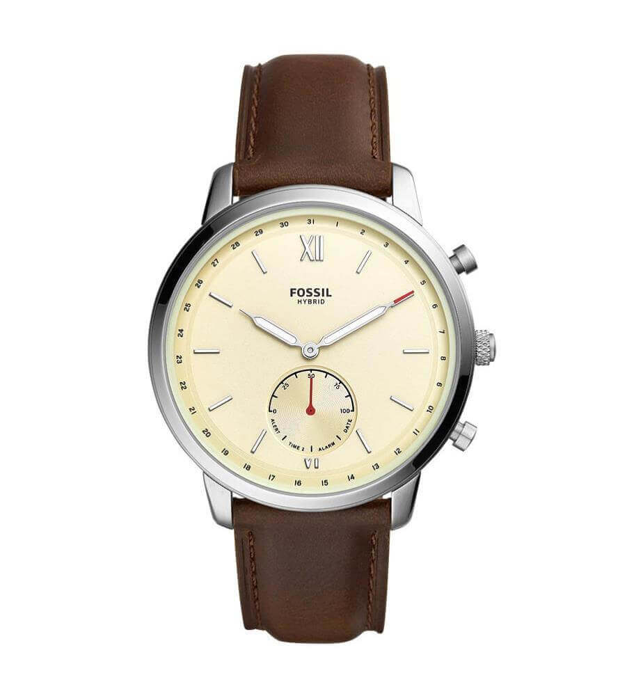 Hybrid Smartwatch Fossil Neutra - Brown Leather
