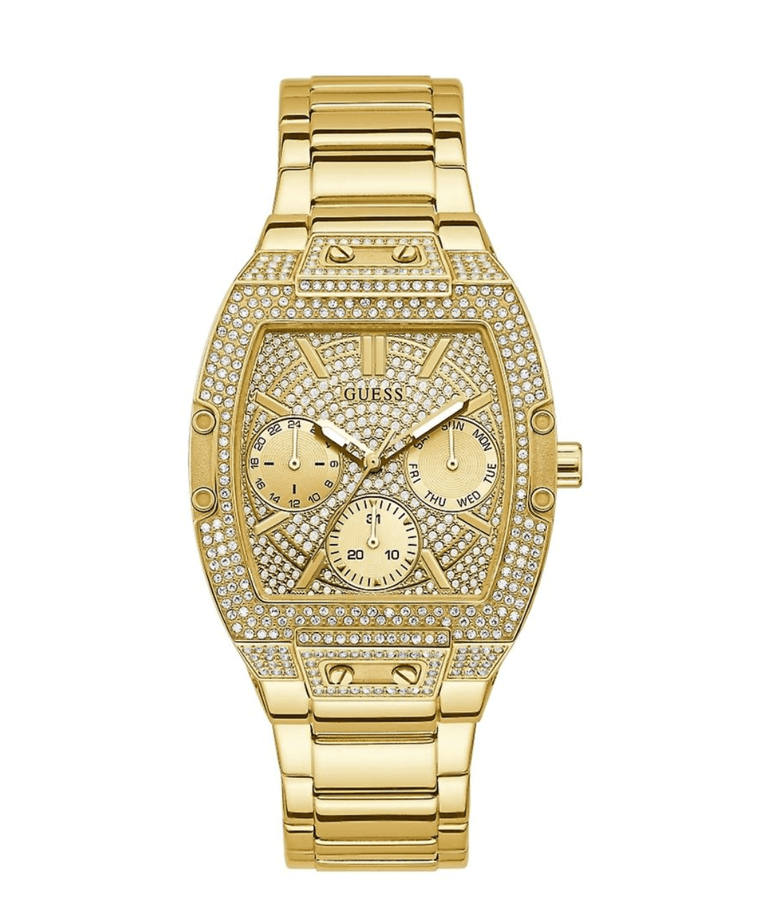 Guess GW0104L2 Women's Raven Gold Tone Wristwatch