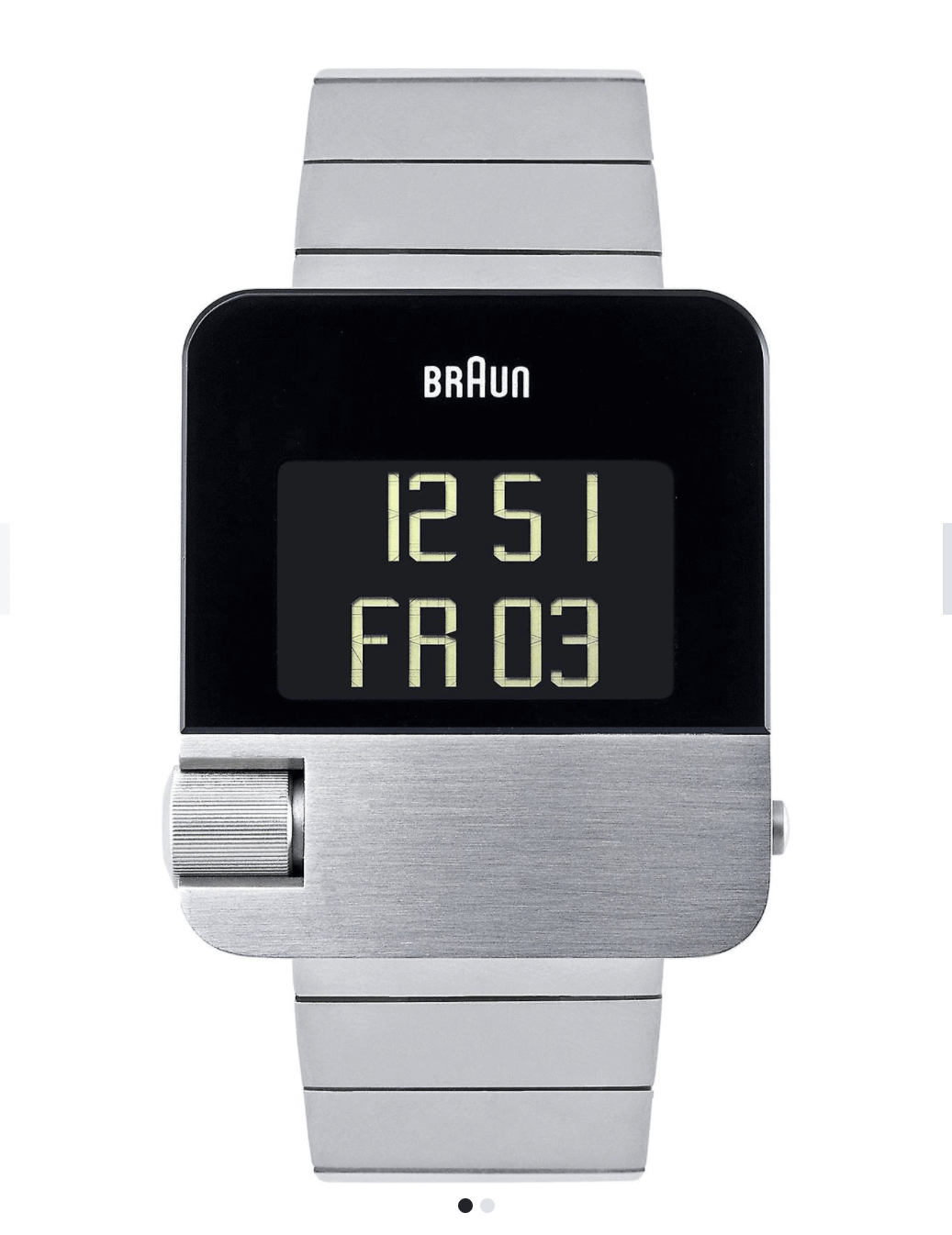 Braun prestige digital quartz digital men's watch with BN0106SLBTG 