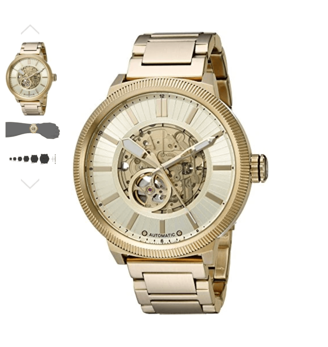 Armani Exchange Men's AX1417 Gold Watch