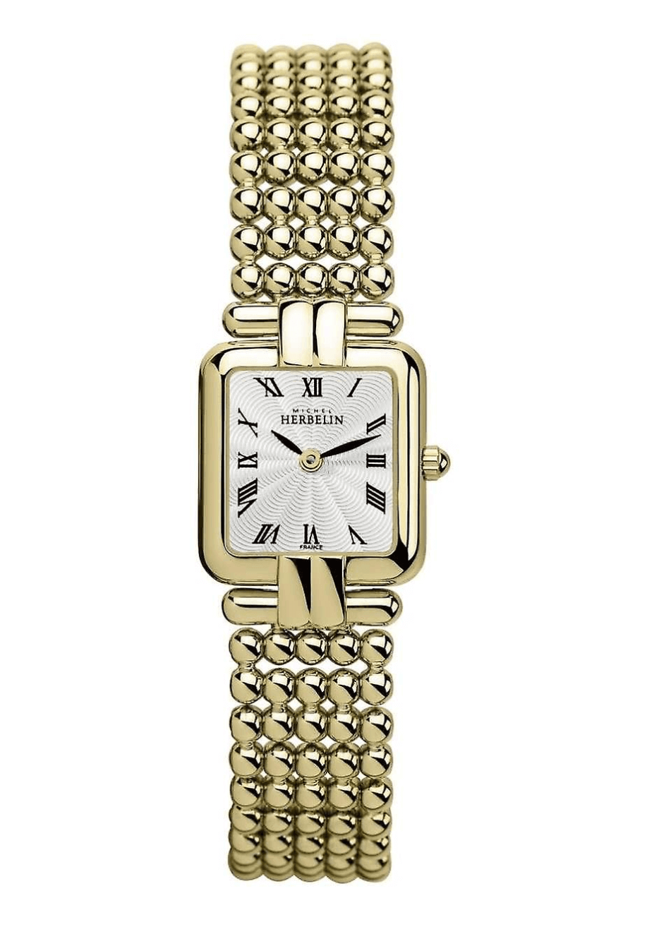 Michel Herbelin Ladies | Classic Gold | Perles 17473/BP08 Watch