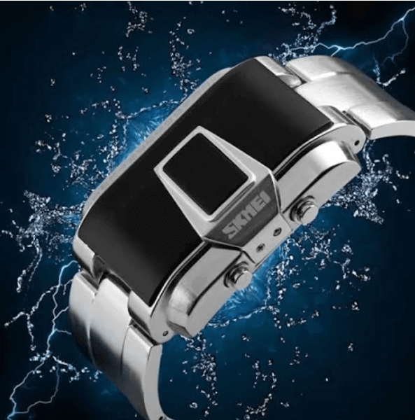 SKMei LED Fashion Men's Digital Sport 50M Waterproof Wrist Watch Date Time 